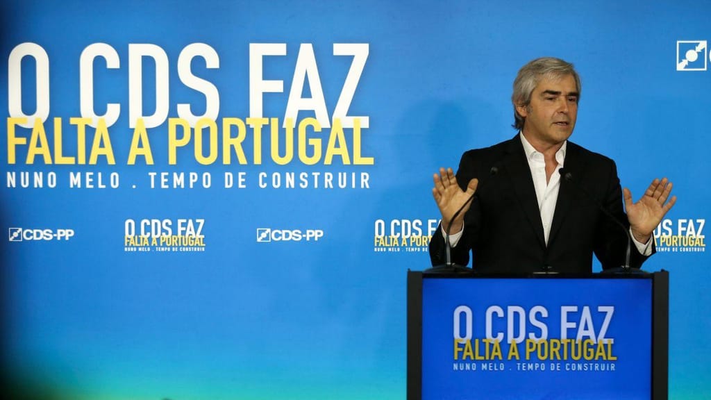 CDS-PP: Nuno Melo apresenta candidatura à presidência do partido