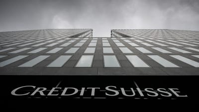 “Não se justifica o pânico”, diz maior acionista do Credit Suisse - TVI
