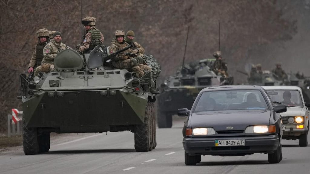 Guerra na Ucrânia (Foto: Vadim Ghirda/Associated Press)
