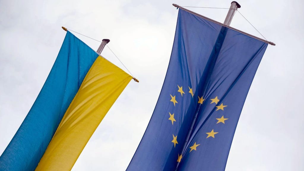 Ucrânia e União Europeia (Getty Images)