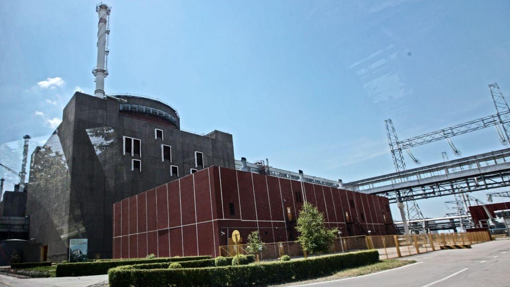Central nuclear de Energodar, Ucrânia (Arquivo AP)