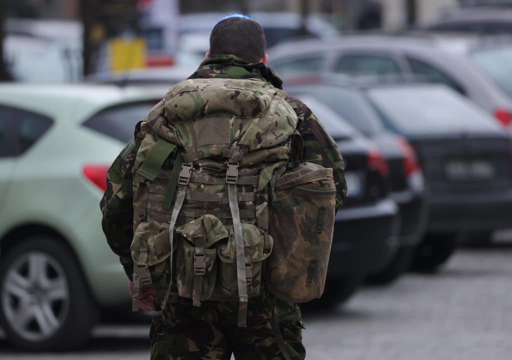 Combatentes estrangeiros na Ucrânia. Foto: Getty Images