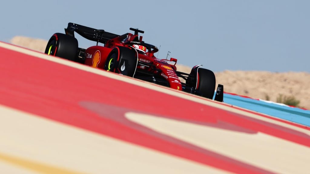 Fórmula 1: Charles Leclerc no Grande Prémio do Bahrain