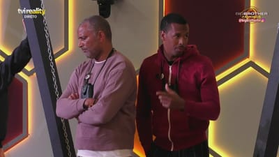 Fernando acusa Bernardo e Nuno de não cooperarem na prova semanal - Big Brother