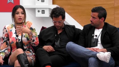 Cristina Ferreira confronta o trio: «Porque é que se estão a enervar com uma coisa que não tem maldade nenhuma?» - Big Brother