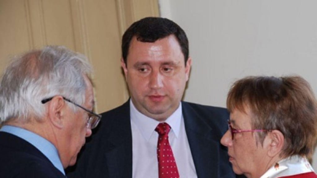 Igor Khashin em representação do Conselho Coordenador de Compatriotas Russos em Portugal