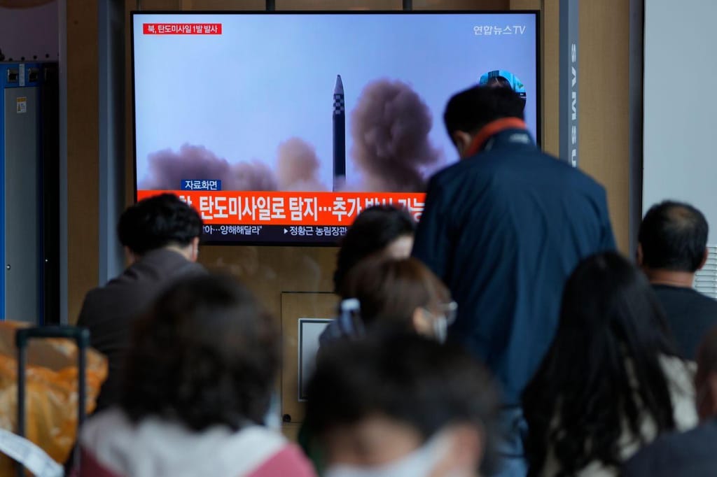 Lançamento na Coreia do Norte (Associated Press)