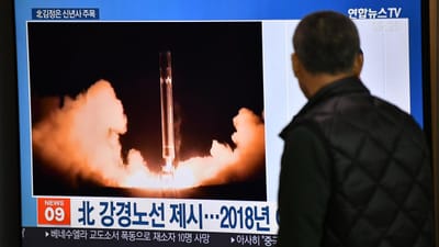 Coreia do Norte disparou míssil balístico pouco depois da visita de Biden à Ásia - TVI