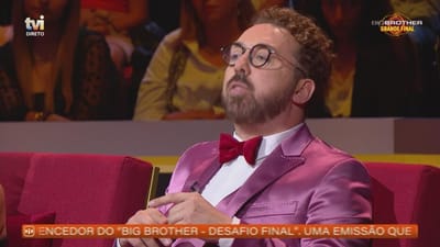 Flávio: «Se não ganhares hoje, a culpa não é dos comentadores» - Big Brother