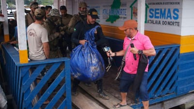 Polícia procura mais cinco suspeitos de ligação ao duplo homicídio na Amazónia - TVI