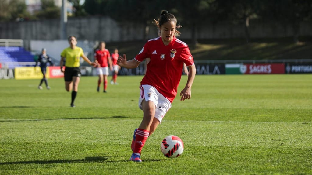 Beatriz Cameirão (Foto: site oficial do Benfica)