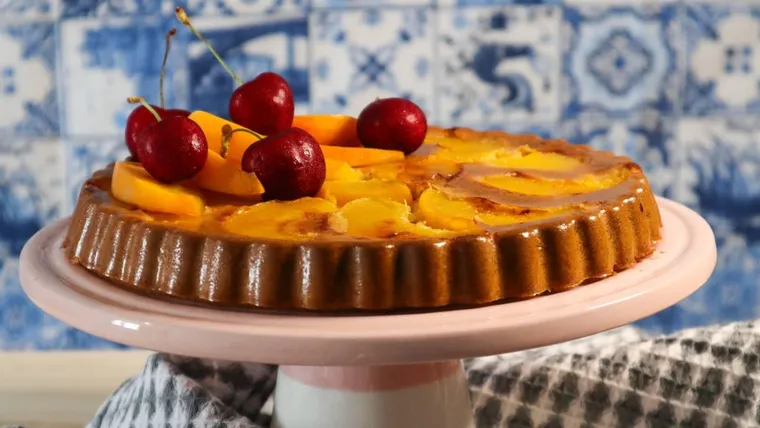 Tarte de pêssego