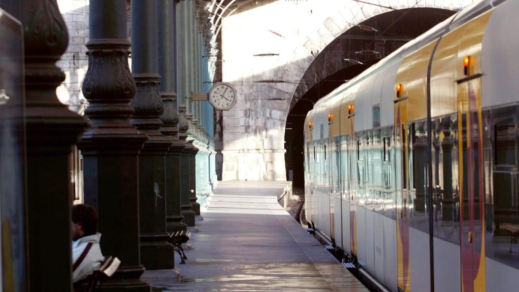 Comboios no Porto