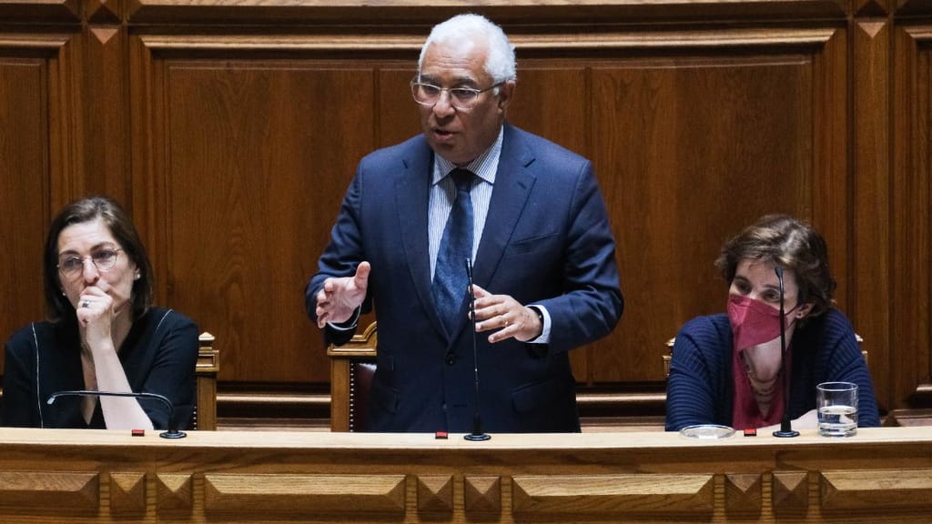 António Costa em debate no Parlamento (Mário Cruz/Lusa)