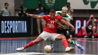 Futsal: Benfica dá nove, Sporting também goleia - TVI