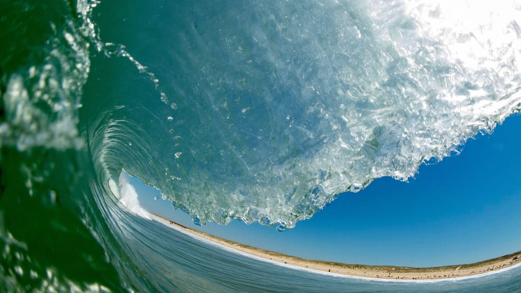 oceano, ondas, mar, água Foto: Olivier MORIN / AFP