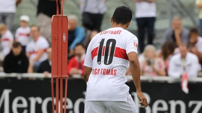 Alemanha: Tiago Tomás marca segundo golo da época pelo Estugarda - TVI