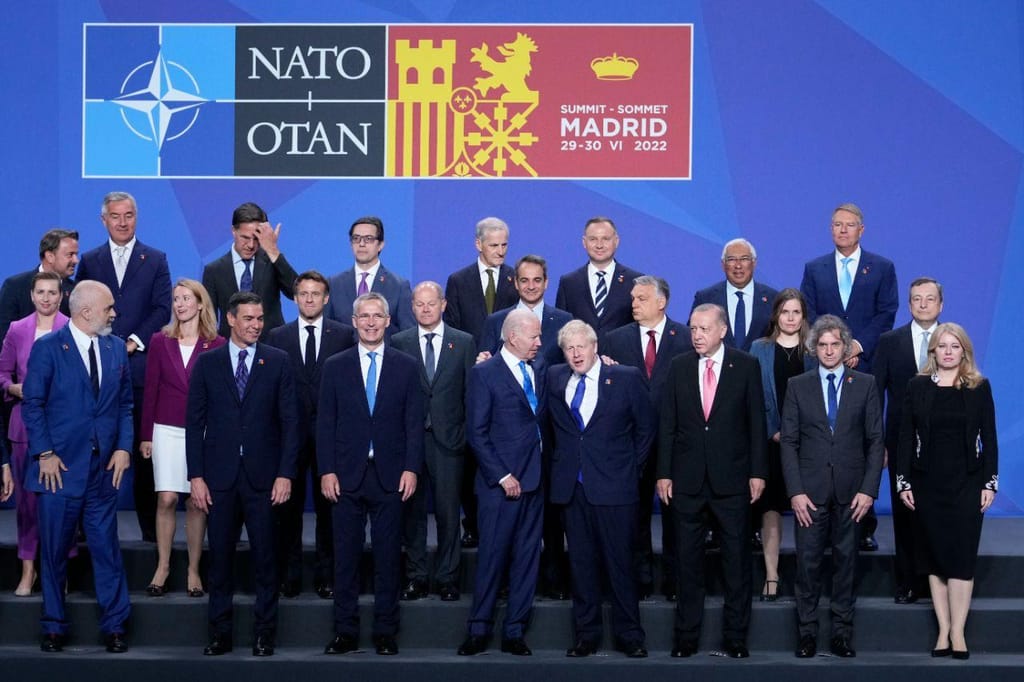 Cimeira da NATO em Madrid (AP Photo)