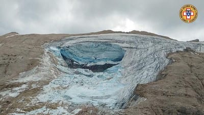 Colapso de glaciar nos Alpes italianos faz pelo menos seis mortos - TVI