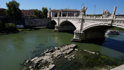 Itália declara estado de emergência em cinco regiões do norte devido à seca - TVI
