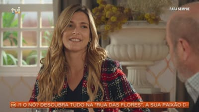 Clara sobre a relação de Bento com Felícia: «Eu aprovo, sou toda a favor!» - TVI