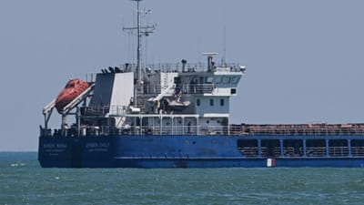 Turquia apreende navio com bandeira russa que transportaria cereais roubados à Ucrânia - TVI