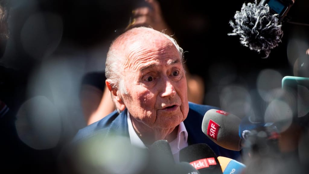 Joseph Blatter (Ti-Press/Alessandro Crinari/Keystone via AP)