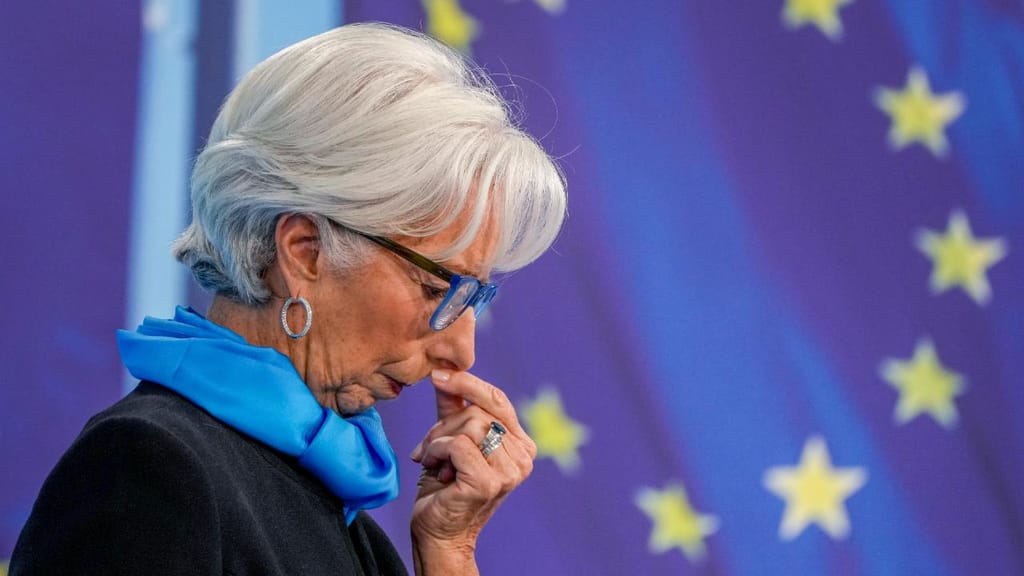 Christine Lagarde, presidente do Banco Central Europeu - BCE (AP Photo/Michael Probst, File)