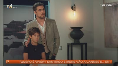 Pedro e Clara lutam pela custódia Vicente - TVI