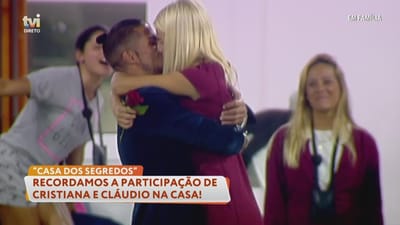 Recorde Cristiana e Cláudio na «Casa dos Segredos» - Big Brother