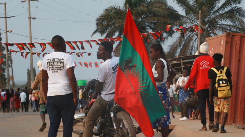 Campanha eleitoral em Angola (EPA/ Ampe Rogerio)