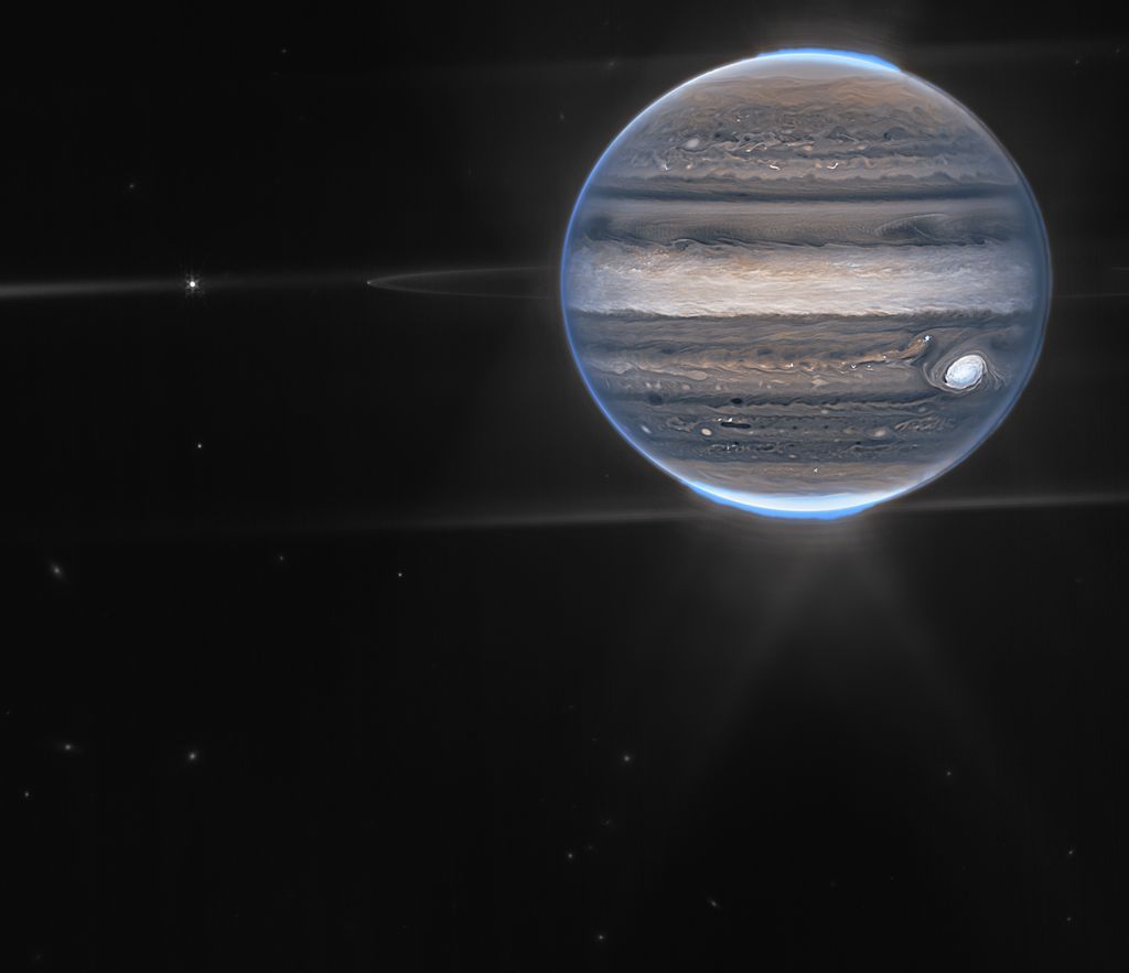 Telescópio James Webb revela novas imagens de Júpiter (Foto: NASA)