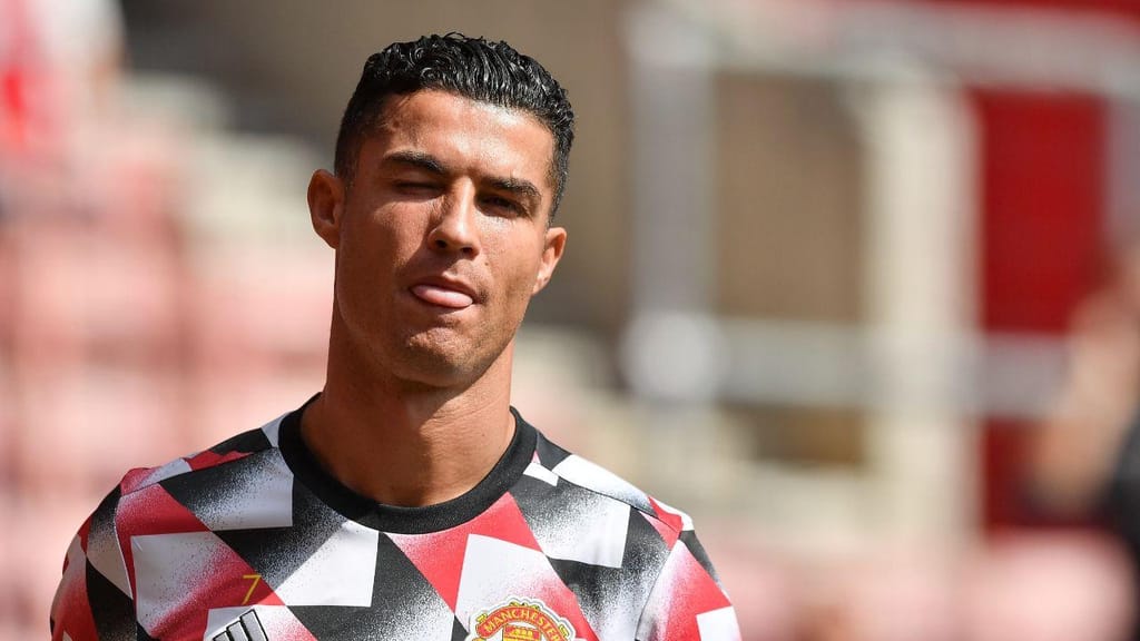 Cristiano Ronaldo suplente no Southampton-Manchester United