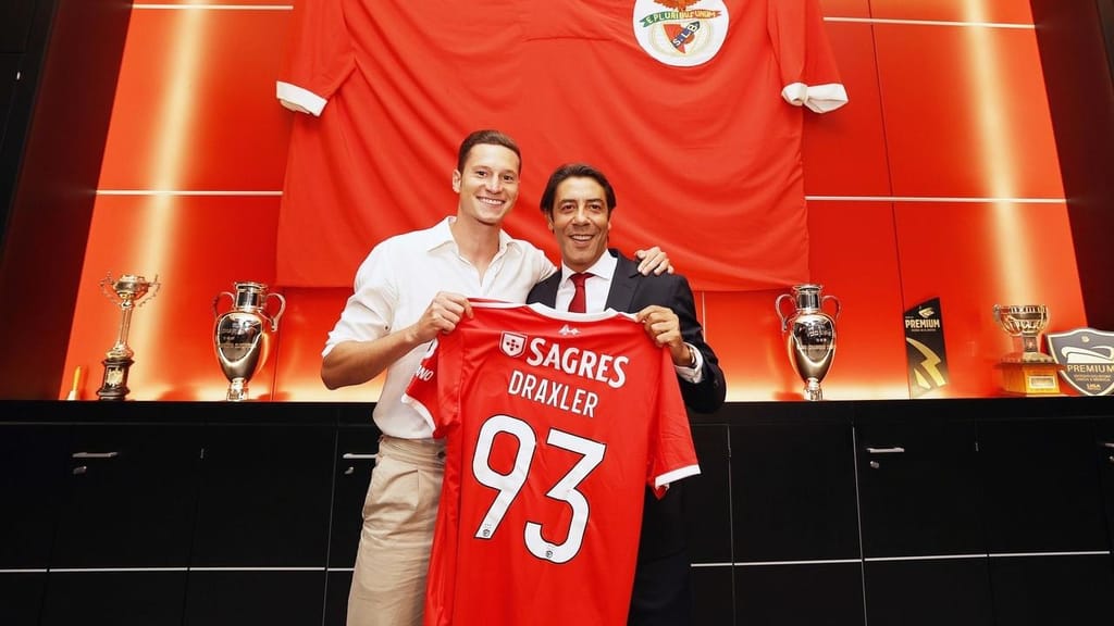 Julian Draxler (Fotos: Benfica)