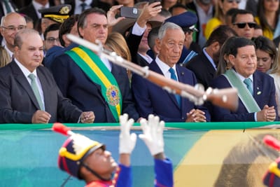 "Mais juntos, mais solidários, mais irmãos e mais fortes". Marcelo termina visita ao Brasil - TVI