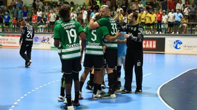 Andebol: Sporting vence jogo em atraso e é líder do campeonato - TVI
