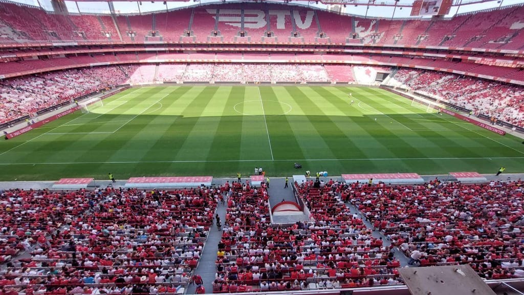 Estádio do Sport Lisboa e Benfica, Nº de jogos – 4 Acumulado – 19,80 Média - 4,95