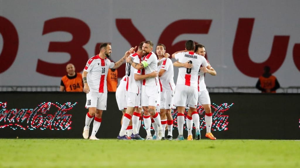 Geórgia venceu Macedónia do Norte na Liga das Nações