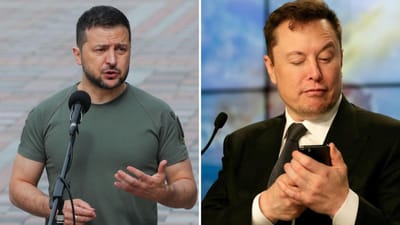 Musk e Zelensky em batalha no Twitter: "Que Elon Musk preferem, o que apoia a Ucrânia ou a Rússia?" - TVI