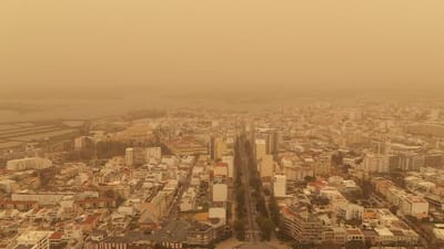 Poeiras afetam qualidade do ar em todo o país e situação pode agravar-se no domingo - TVI