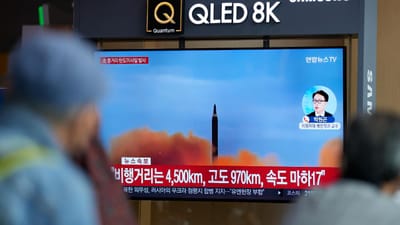 Coreia do Sul promete "resposta firme" depois de disparo de míssil norte-coreano - TVI
