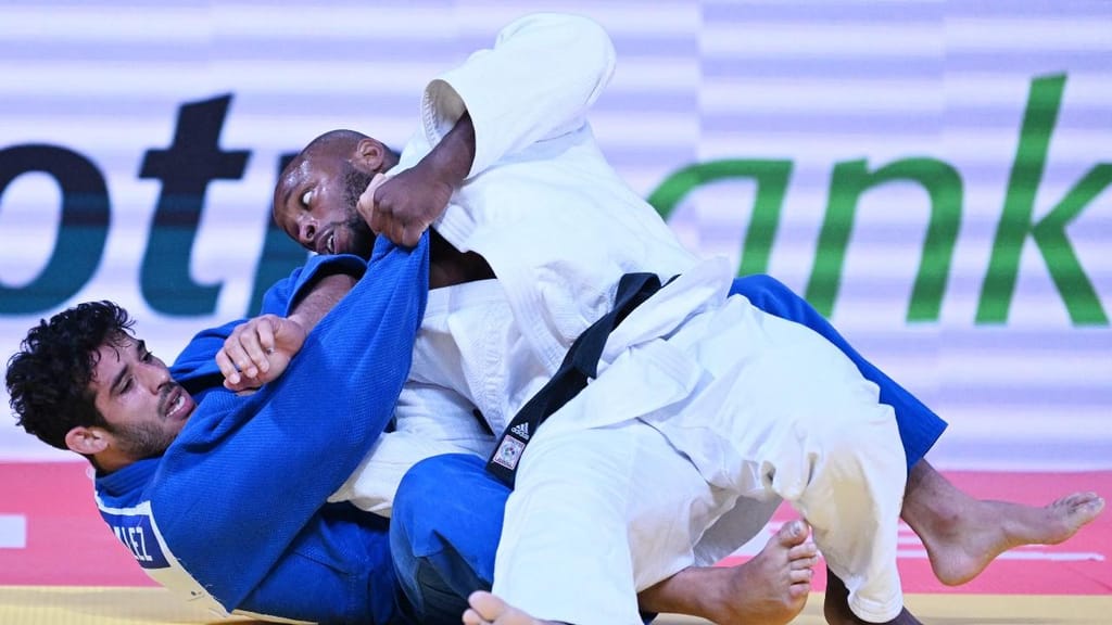 Jorge Fonseca e Asley González nos Mundiais de judo