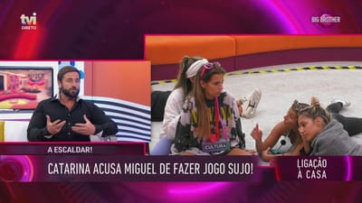 Kapinha sobre Catarina Severiano e Miguel Vicente: «Eles têm muita dificuldade de se entenderem» - Big Brother