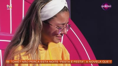 Jéssica Gomes desaba em lágrimas: «Comecei a sentir-me muito mal» - Big Brother