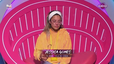 Jéssica Gomes em lágrimas ao pensar no que a família pode estar a sentir - Big Brother
