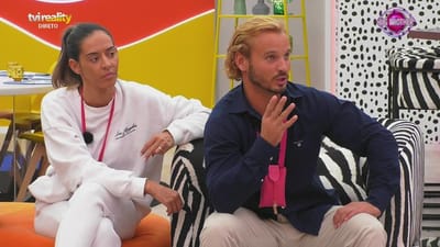Miguel para Rúben: «O teu ponto mais alto é quando começas a discutir com a Tatiana» - Big Brother