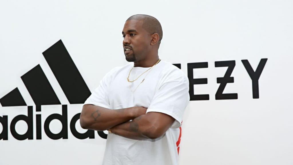 Kanye West em parceria com a Adidas
