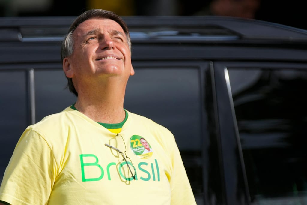 Jair Bolsonaro espera reeileção para um segundo mandato nas presidenciais de 2022 AP/Silvia Izquierdo)