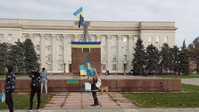 “São dos nossos? São dos nossos!”: Kherson, dia inesquecível-dia emocionante ("ZSU, ZSU, ZSU") - TVI