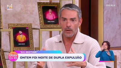 Cláudio Ramos discorda de Cinha Jardim: «A Tatiana e o Rúben dão muito à casa» - Big Brother